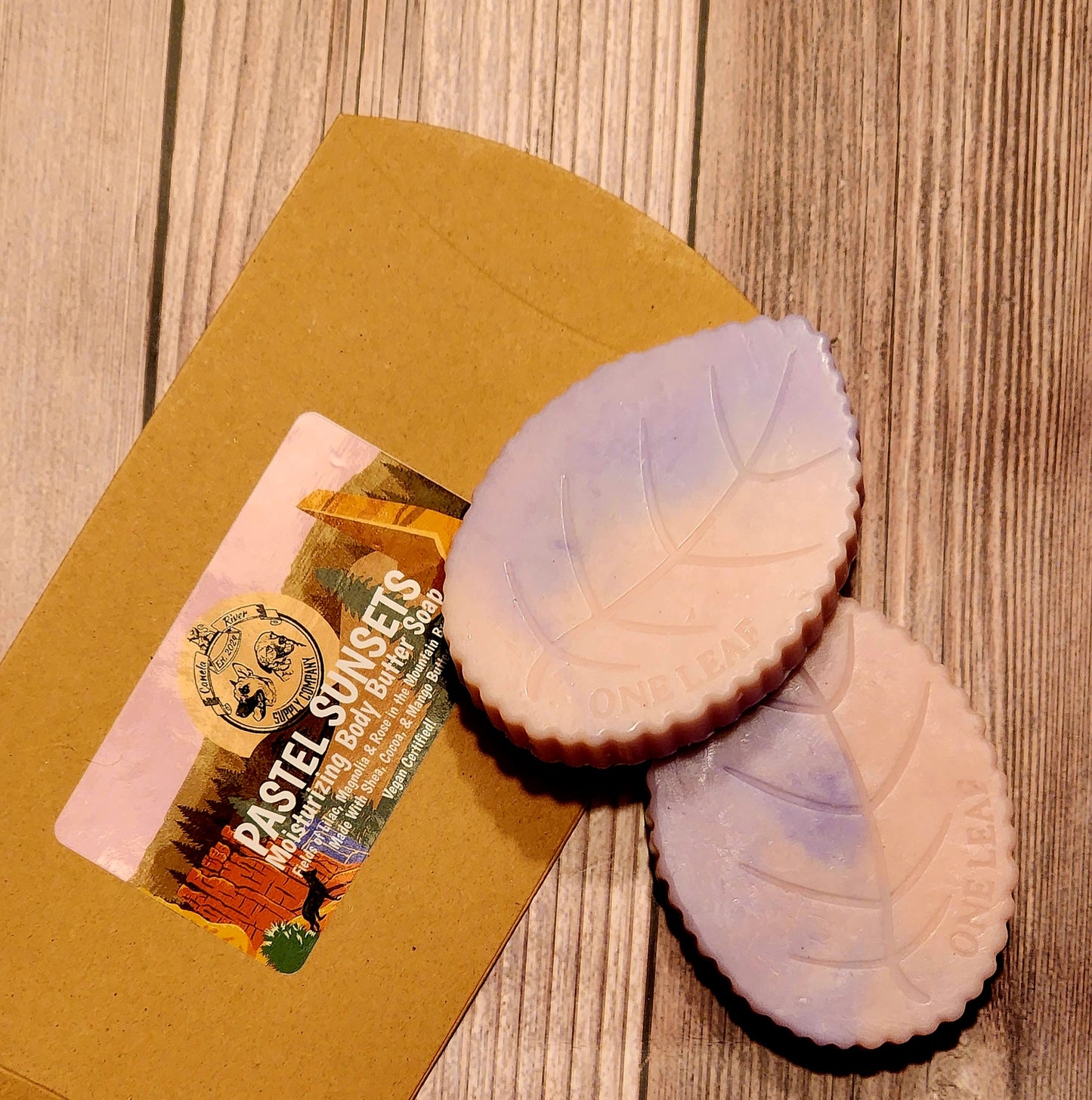 Pastel Sunsets Moisturizing Vegan Soap