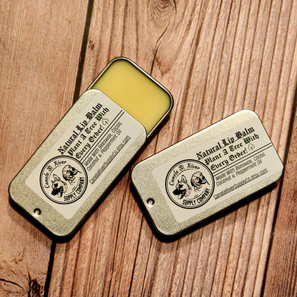 Natural Beeswax Lip Balm