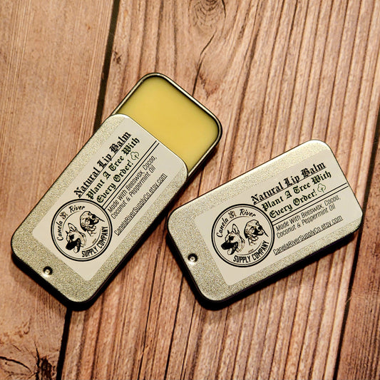 Natural Beeswax Lip Balm