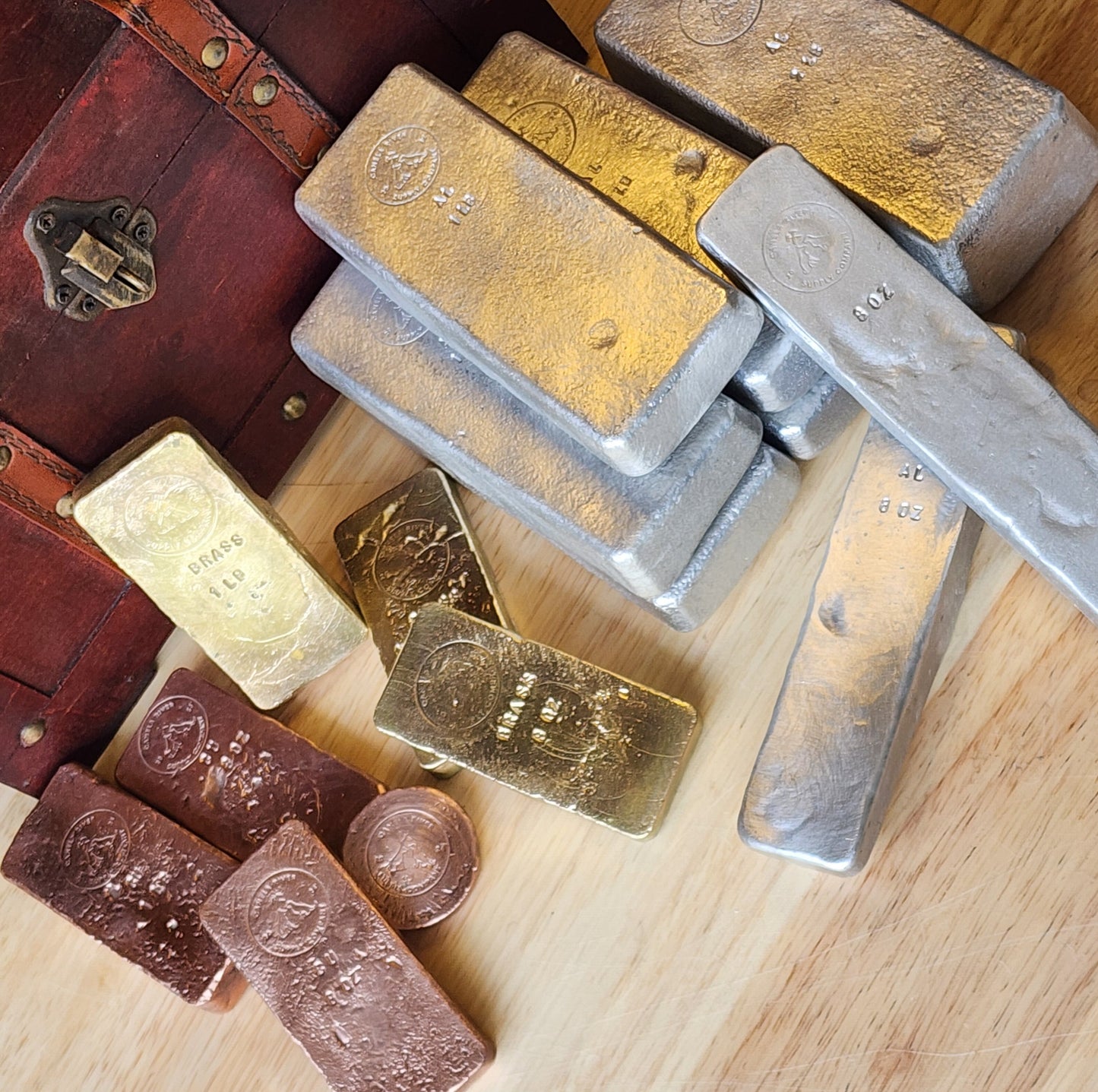 Brass Ingot Bar