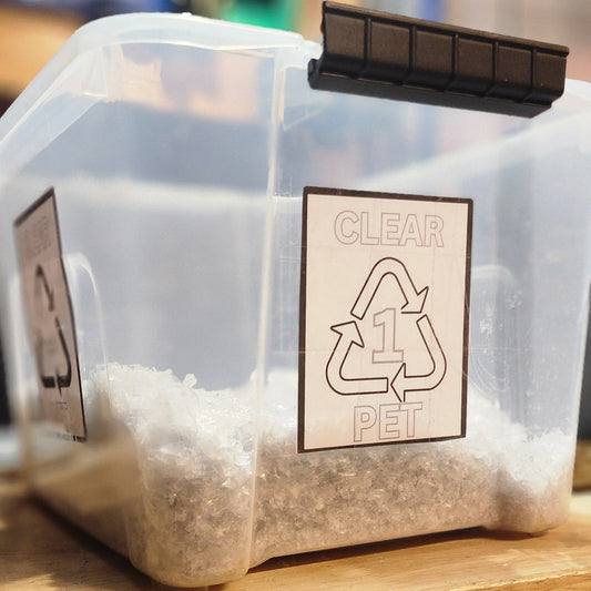 Shredded PET Plastic Flakes /#1\