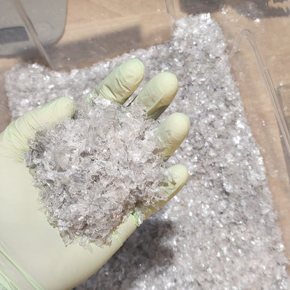 Shredded PET Plastic Flakes /#1\