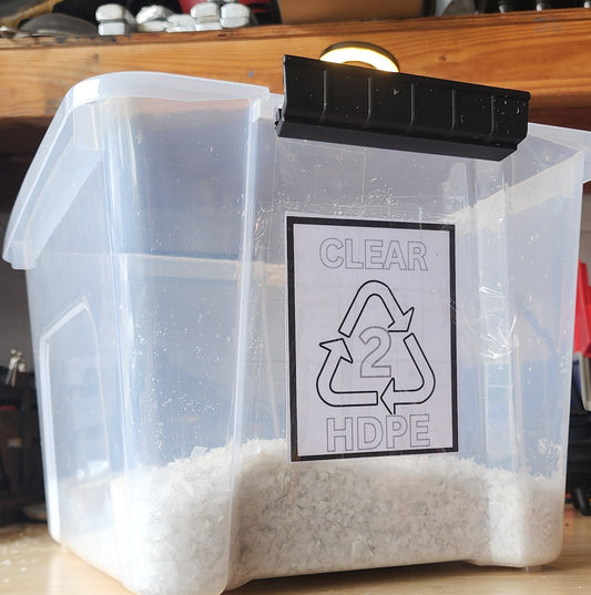 Shredded Plastic - HDPE /#2\